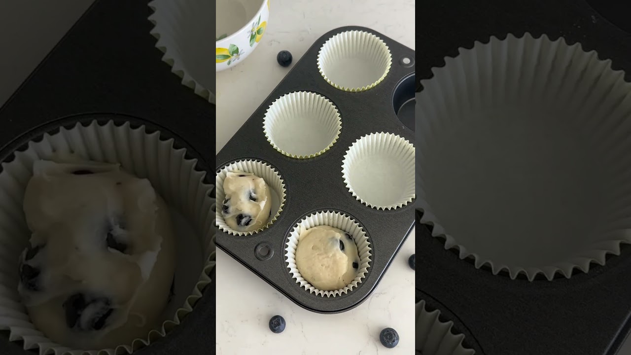 Blueberry muffins