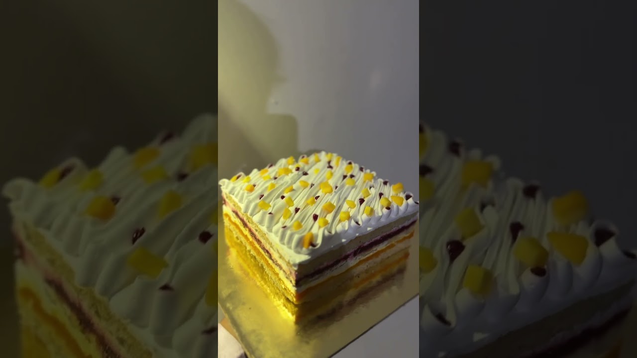 Mango and raspberry are match made in heaven