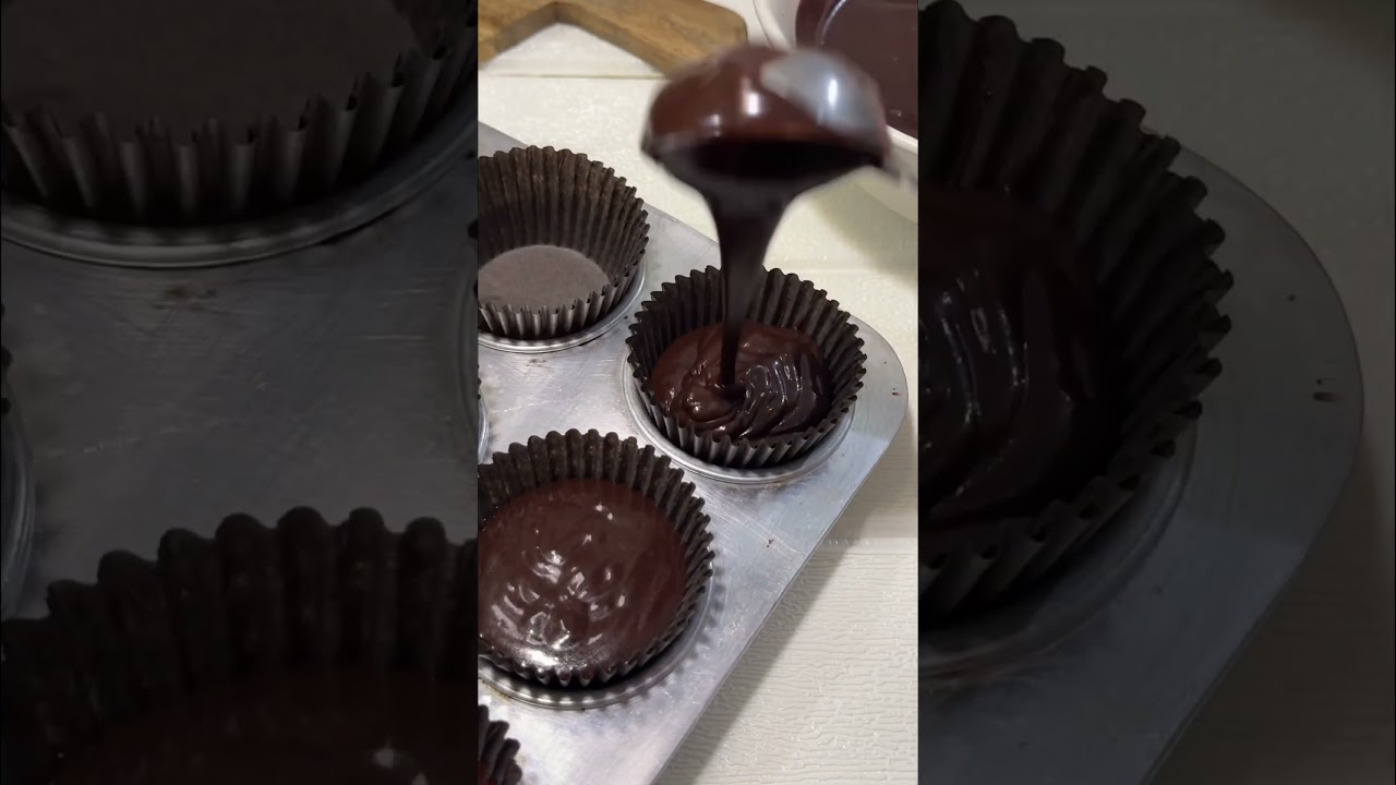 Chocolate mousse cupcakes