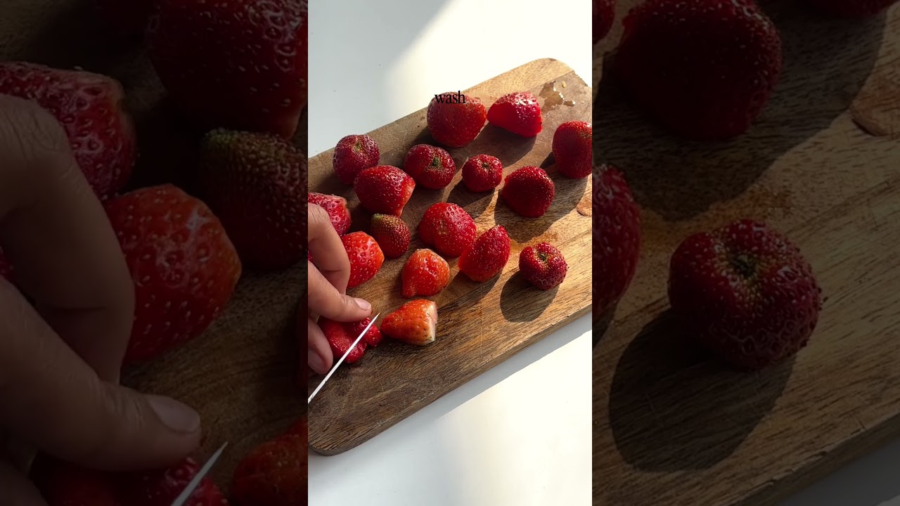 Homemade strawberry jam