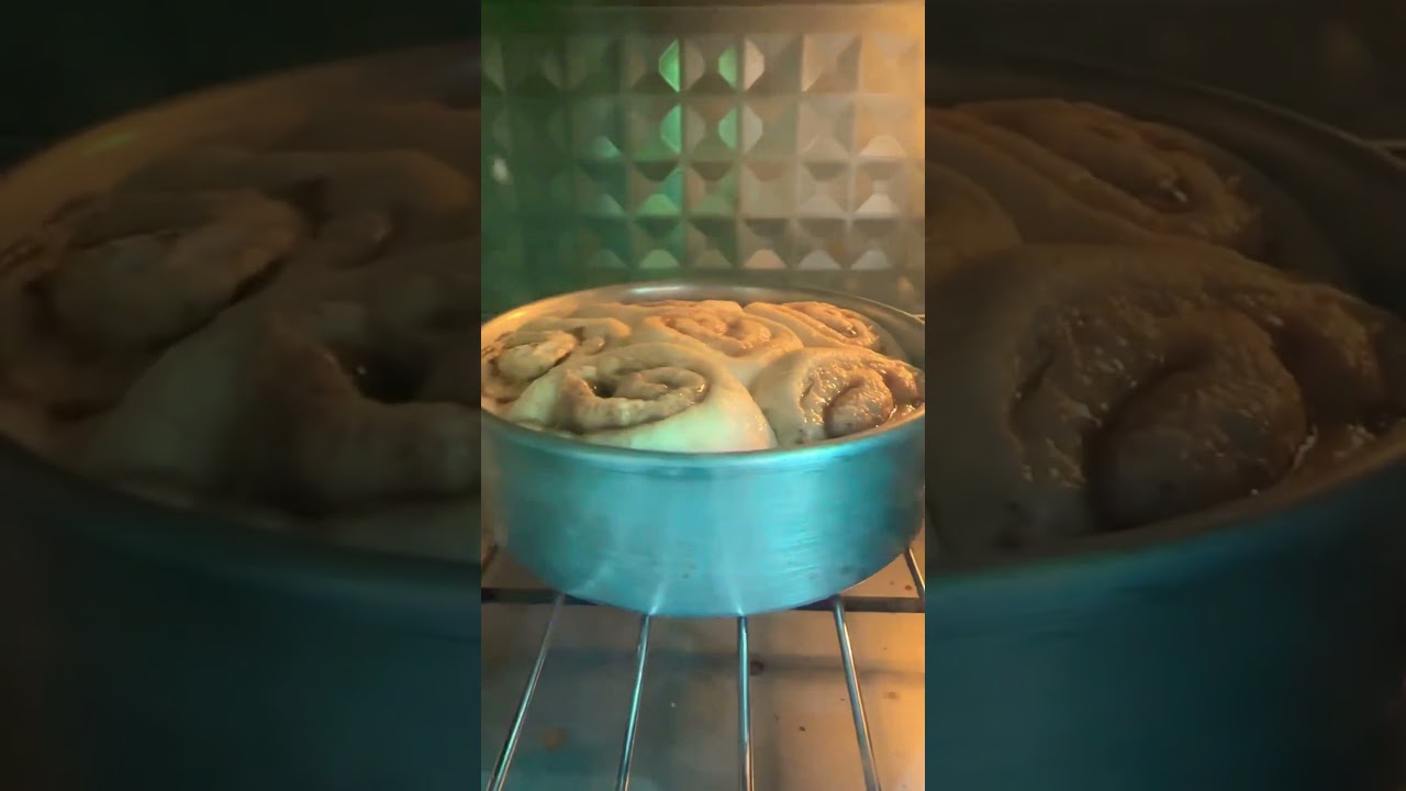 Rainy season calls for some cinnamon rolls