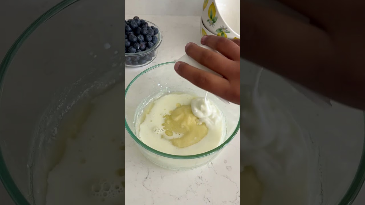 Blueberry muffins