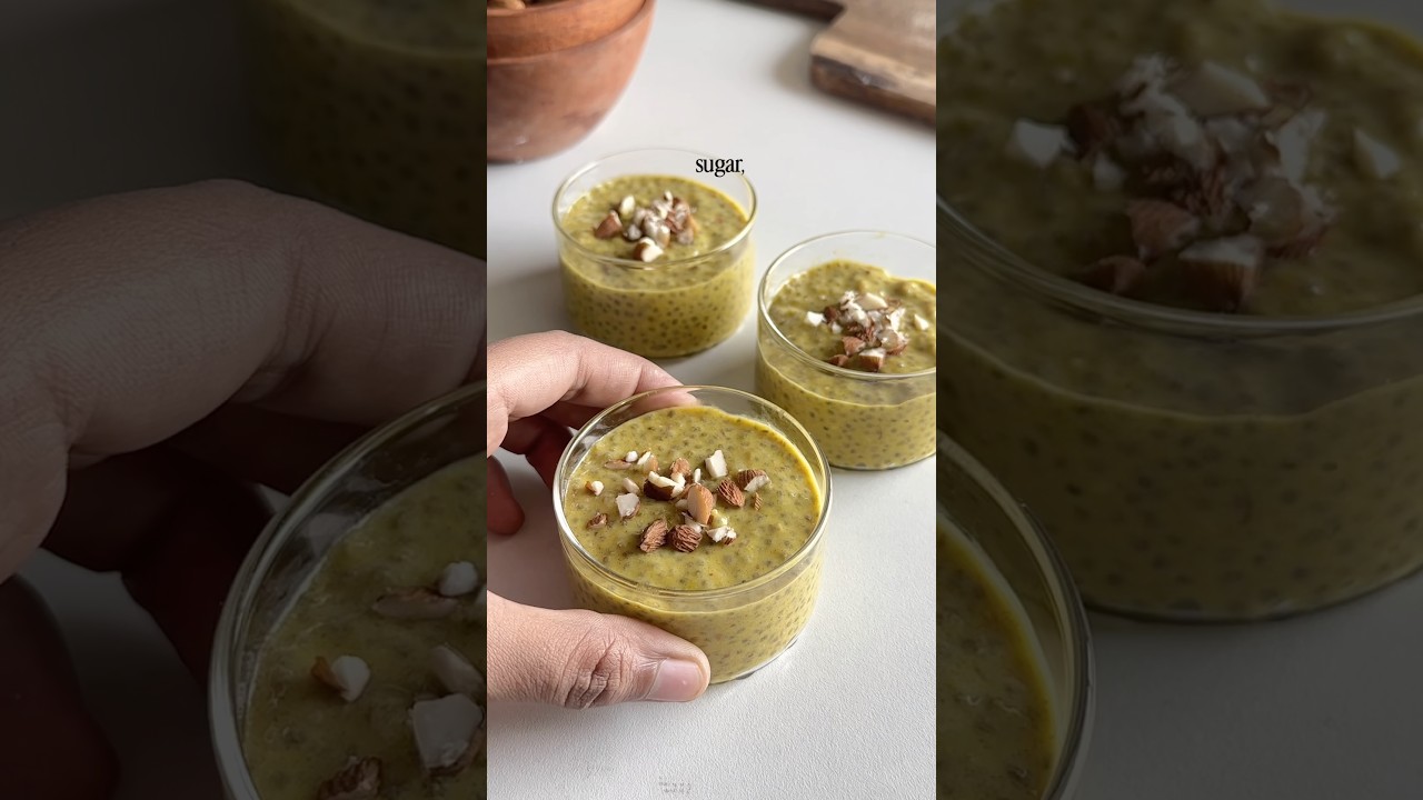 Dry fruit chia pudding
