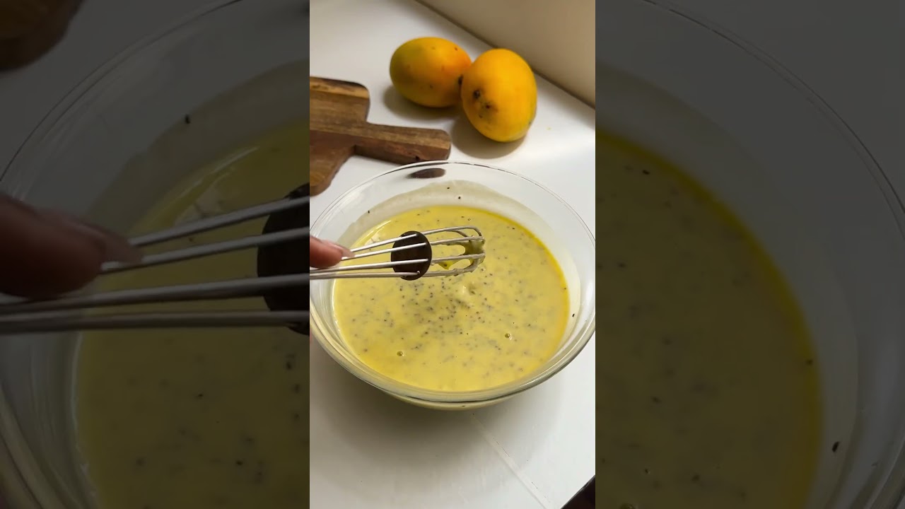 Make this mango chia pudding today