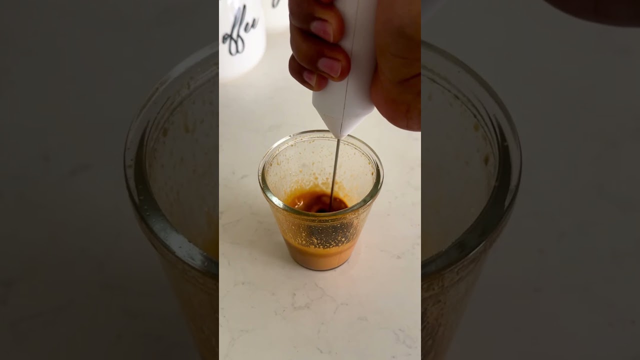Iced coffee