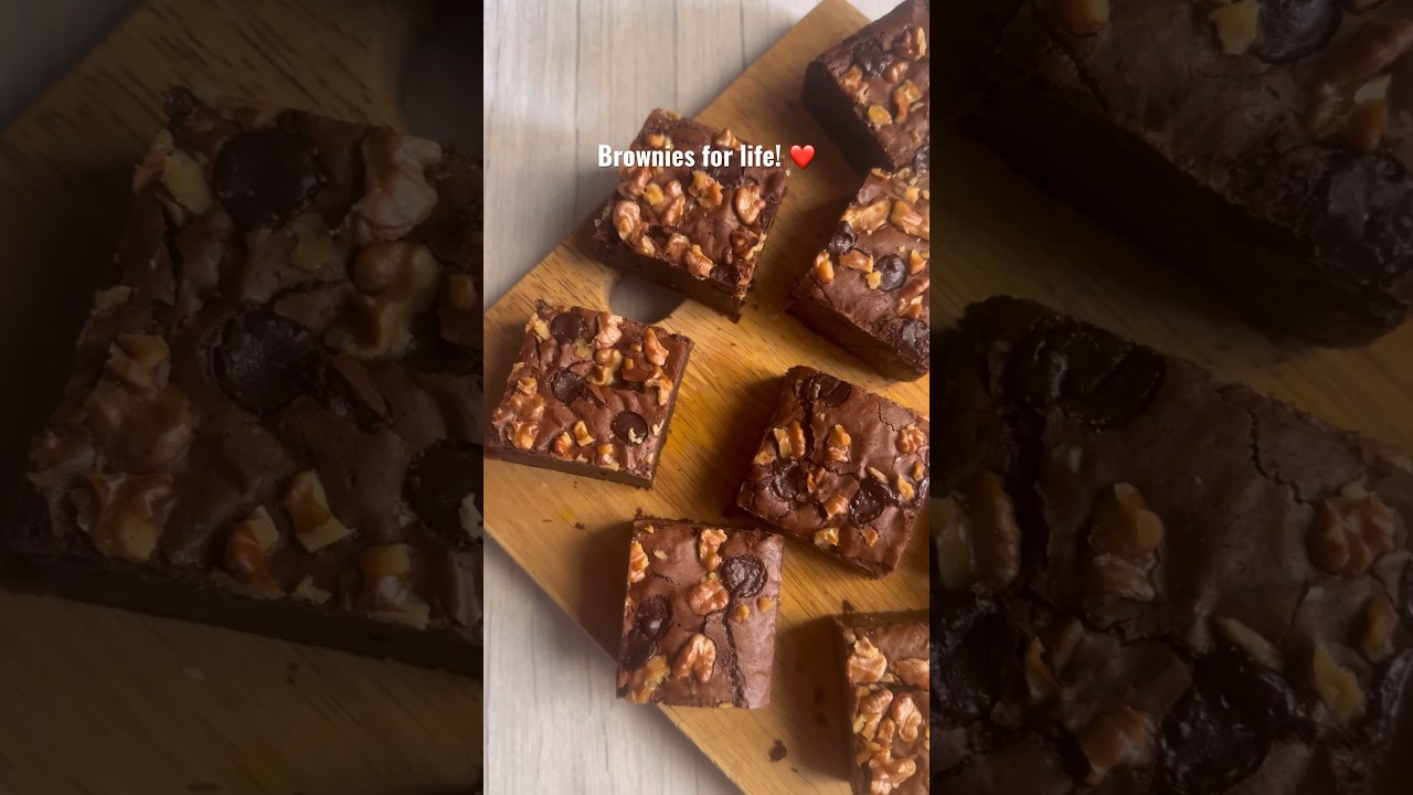 Walnut brownies