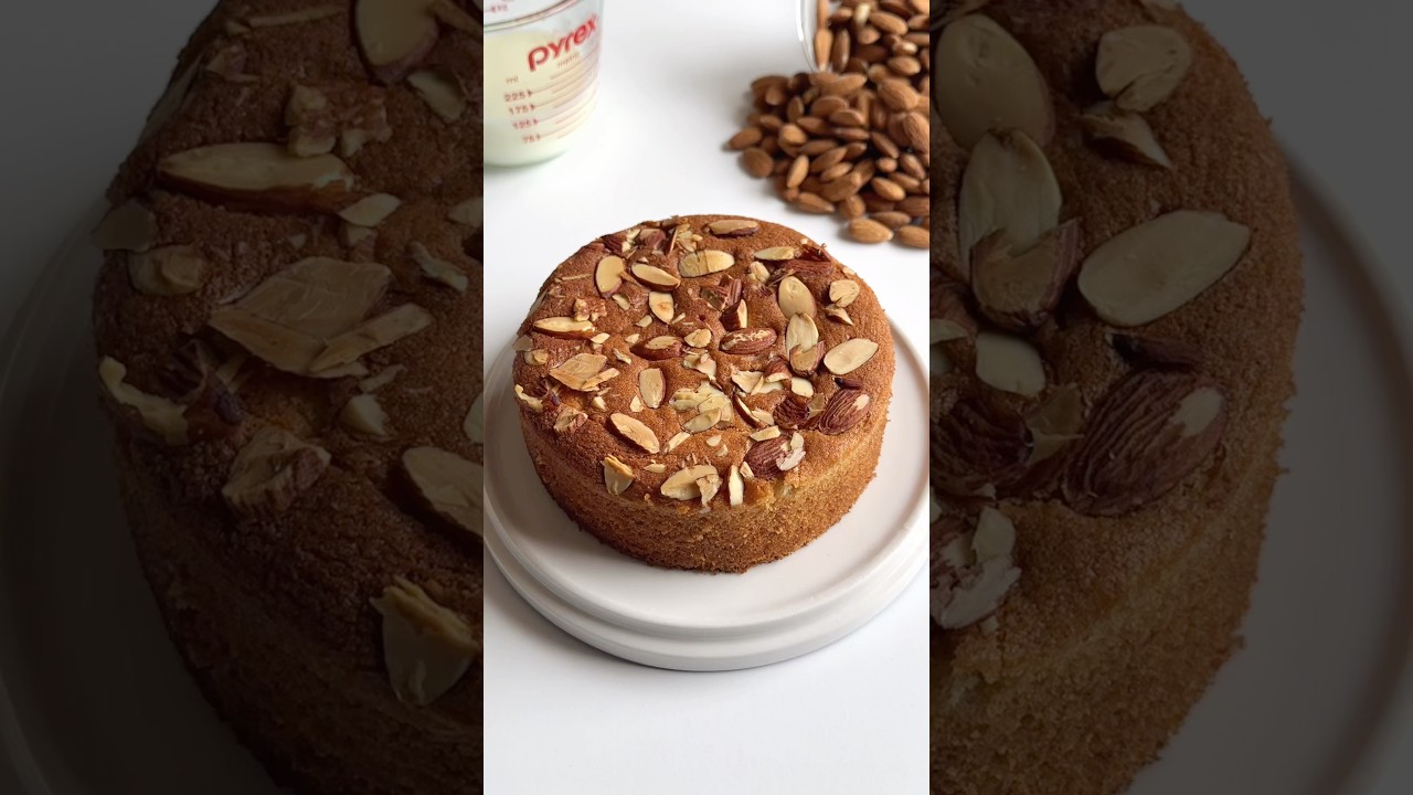 Vanilla Almond cake
