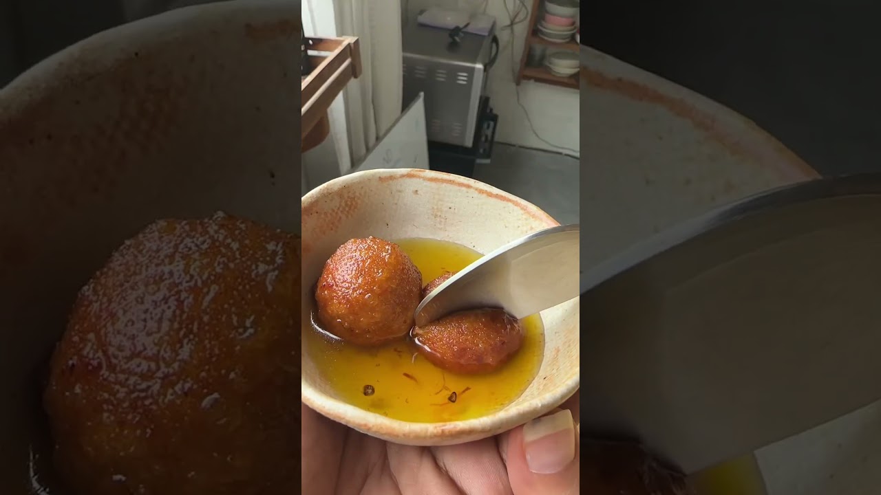 Gulab jamun in making