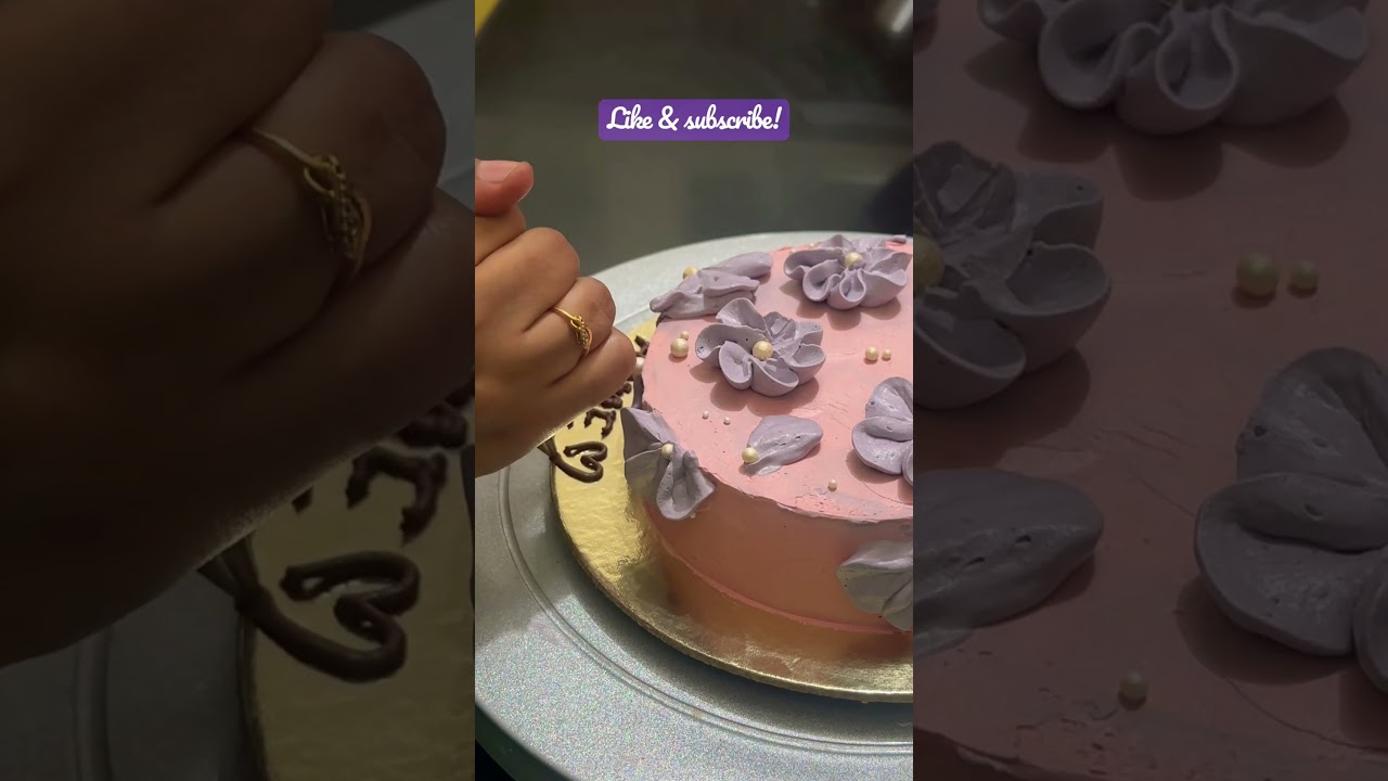 Writing on cakes is the therapeutic