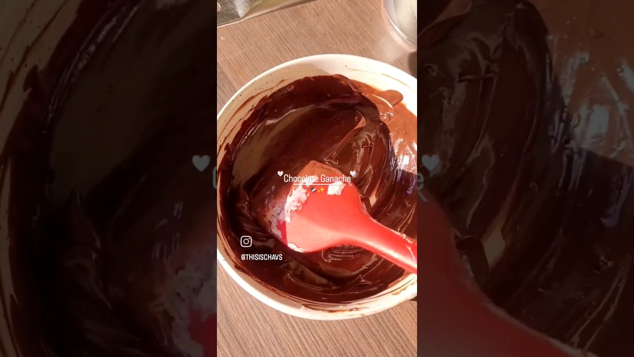 Chocolate Ganache recipe Dark chocolate - 250 grams cream- 250 grams